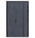 Термо Хаус (1200) Kale Модель 710 / 265 Темний антрацит / Вулична Білий атласний