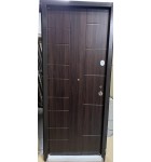 Двері Стріт  Модель М1 RAL 8019 / Горіх темний