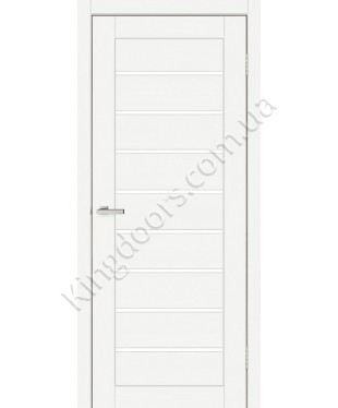 Міжкімнатні Двері С 018, Колекція СМАРТ Фабрика DOORS, Колір - Білий мат. Плівка - ПВХ