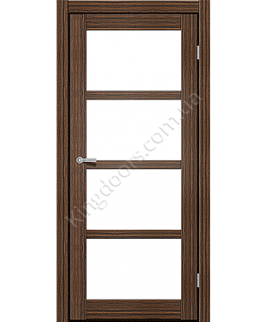 Межкомнатные двери ART 04-02. Пленка ПВХ. Фабрика "Art Door". Цвет зебрано