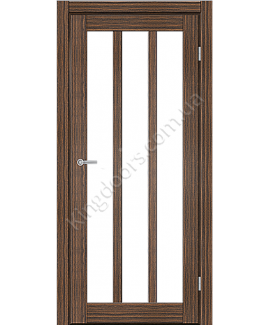 Межкомнатные двери ART 06-02. Пленка ПВХ. Фабрика "Art Door". Цвет зебрано