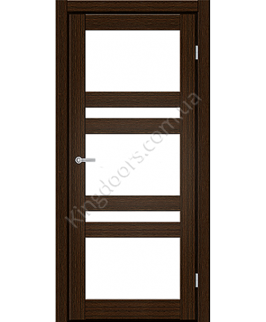 Межкомнатные двери CTD 112. Пленка ПВХ. Фабрика "Art Door". Цвет каштан