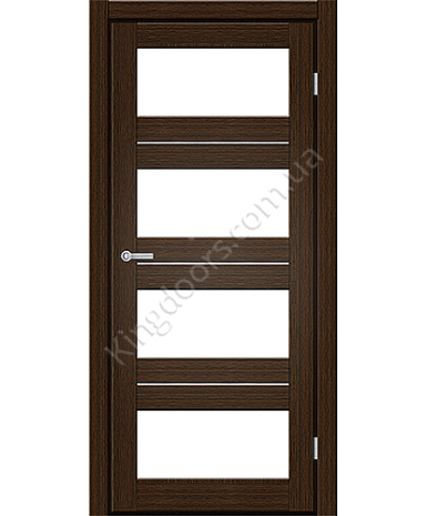 Межкомнатные двери M 302. Пленка ПВХ. Фабрика "Art Door". Цвет каштан